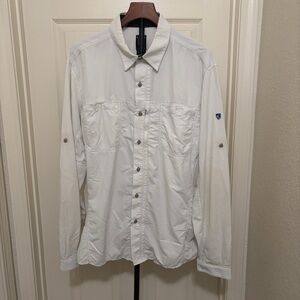 Kuhl Off-White Button-Up Shirt